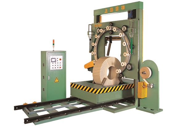 steel PC wire coil packing machine