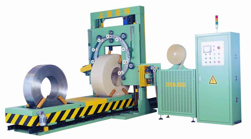 Steel wire coil wrapping machine factory