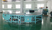 horizontal coil wrapping machine