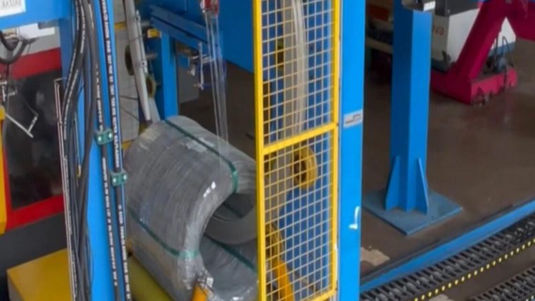 wire coil packing lines