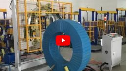 wire coil wrapping machine in CHina